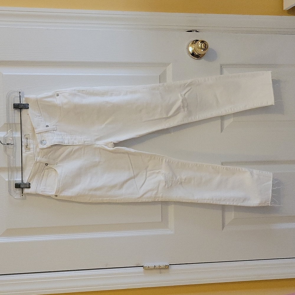 Madewell White Jeans